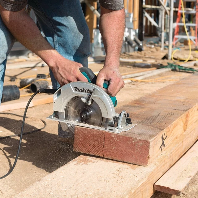 Alt view image 16 of 17 - Makita 7-1/4"10.5A Circular Saw HS7600 Unit: EACH