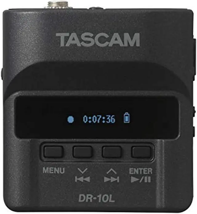 Alt view image 7 of 20 - Tascam DR-10L Compact Digital Audio Recorder and Lavalier Mic Combo