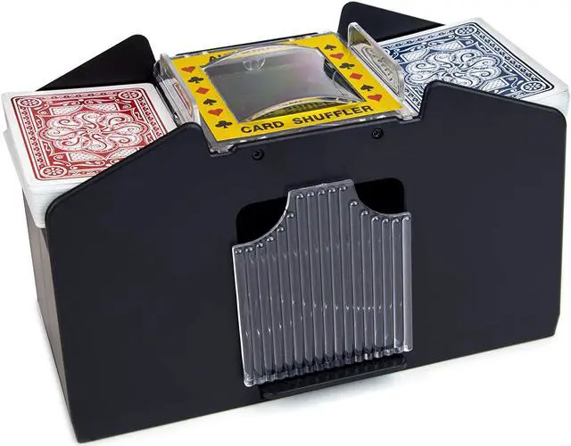 Alt view image 2 of 7 - Brybelly Four Deck Automatic Card Shuffler