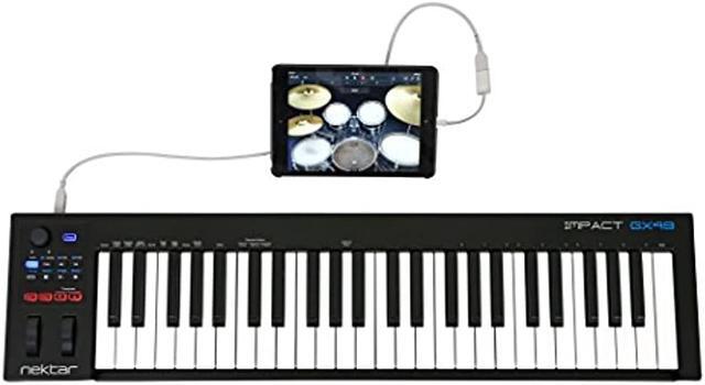 Alt view image 9 of 20 - Nektar Impact GX49 MIDI Controller (49 keys)