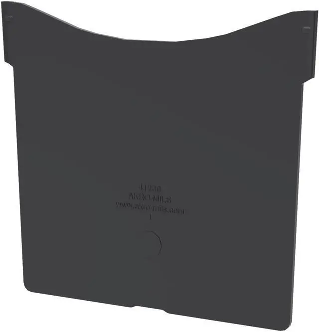 Alt view image 3 of 6 - AKRO-MILS 41230 Plastic Divider, Black, 4 11/16 in L, 4 5/16 in H, 6 PK