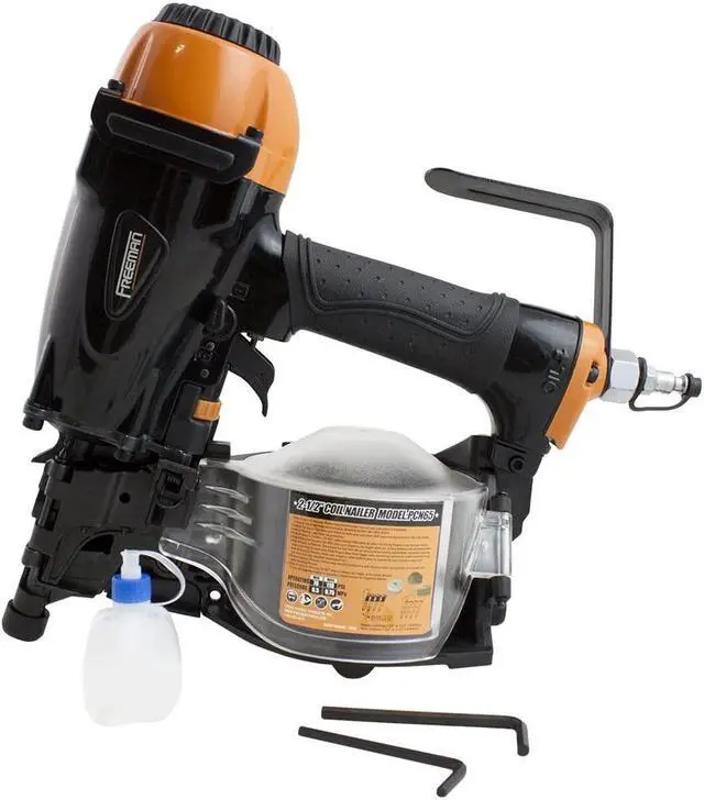 Alt view image 4 of 18 - Freeman PCN65 15 Degree 2-1/2 in. Coil Siding Nailer