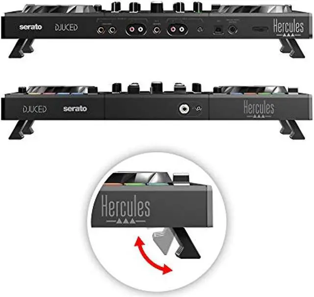 Alt view image 3 of 18 - Hercules DJControl Inpulse 500 DJ Software Controller