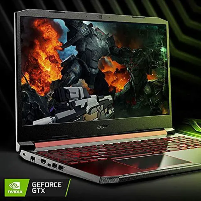 Alt view image 10 of 16 - Acer Nitro 5 Gaming Laptop, 9th Gen Intel Core i5-9300H, NVIDIA GeForce GTX 1650, 15.6" Full HD IPS Display, 8GB DDR4, 256GB NVMe SSD, WiFi 6, Waves MaxxAudio, Backlit Keyboard, AN515-54-5812
Notebook