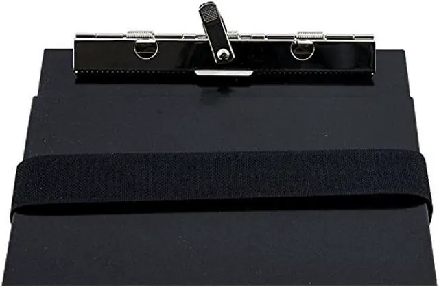 Alt view image 4 of 10 - SAUNDERS 12206 6" x 11" Portable Storage Clipboard, Black