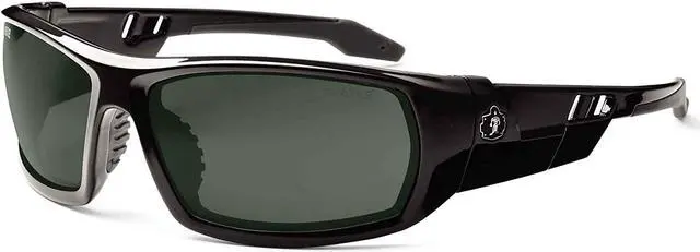 Alt view image 2 of 10 - SKULLERZ by Ergodyne ODIN Odin Safety Glasses With Black Frame And