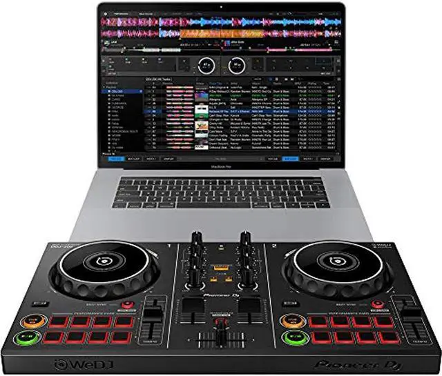 Alt view image 10 of 15 - Pioneer DJ DDJ-200 Smart DJ Controller