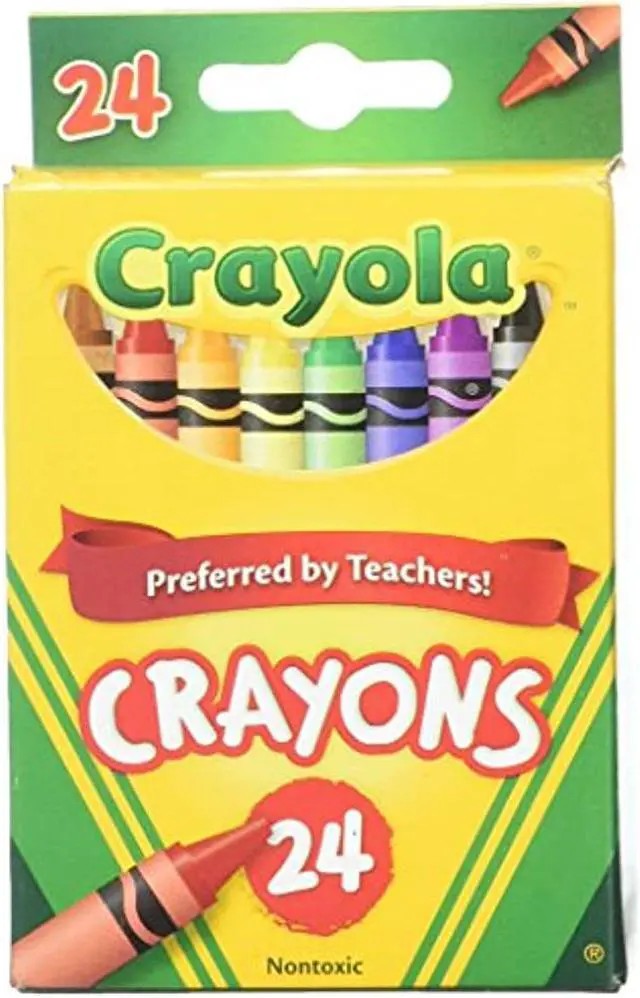 Alt view image 5 of 10 - Crayola Classic Color Pack Crayons 24 Colors/Box 523024