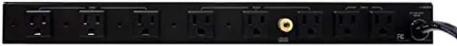 Alt view image 4 of 8 - Stage Right by Monoprice 15A Power Conditioner and Sequencer with 8 Outlets and 3 Zones