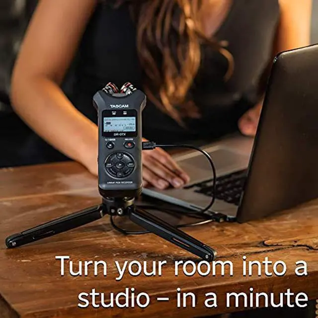 Alt view image 8 of 20 - Tascam DR-07X Handheld Portable Recorder