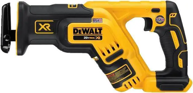 Alt view image 4 of 9 - Scie alternative compacte 20V MAX* à moteur sans balai (Outil seul) - Dewalt DCS367B