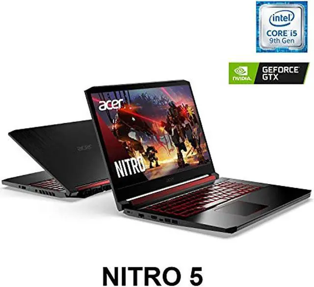 Alt view image 9 of 16 - Acer Nitro 5 Gaming Laptop, 9th Gen Intel Core i5-9300H, NVIDIA GeForce GTX 1650, 15.6" Full HD IPS Display, 8GB DDR4, 256GB NVMe SSD, WiFi 6, Waves MaxxAudio, Backlit Keyboard, AN515-54-5812
Notebook