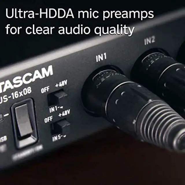 Alt view image 13 of 20 - Tascam US-16x08 USB Audio Interface