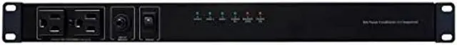 Alt view image 3 of 8 - Stage Right by Monoprice 15A Power Conditioner and Sequencer with 8 Outlets and 3 Zones