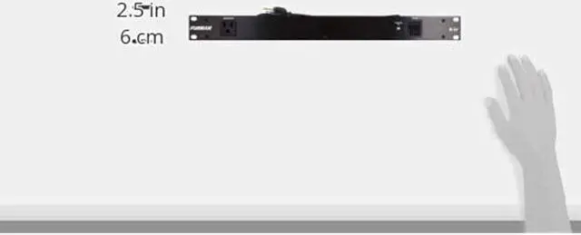 Alt view image 15 of 15 - Furman M-8x2 8 Outlet Power Conditioner
