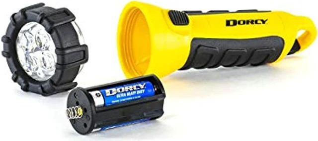 Alt view image 9 of 11 - Dorcy 41-2510 Incredible Floating Flashlight - Yellow/Black