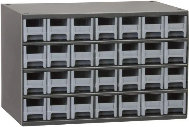 Alt view image 4 of 8 - AKRO-MILS 19228 Drawer Bin Cabinet, 11 In. D, 17 In. W