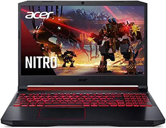 Alt view image 8 of 16 - Acer Nitro 5 Gaming Laptop, 9th Gen Intel Core i5-9300H, NVIDIA GeForce GTX 1650, 15.6" Full HD IPS Display, 8GB DDR4, 256GB NVMe SSD, WiFi 6, Waves MaxxAudio, Backlit Keyboard, AN515-54-5812
Notebook