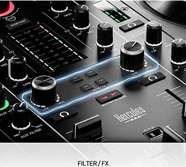 Alt view image 4 of 18 - Hercules DJControl Inpulse 500 DJ Software Controller