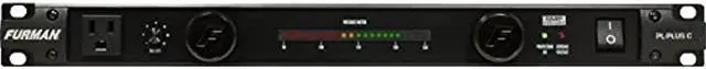 Alt view image 9 of 14 - Furman PL-PLUS C 19" Rackmount 15A Rack Power Strip