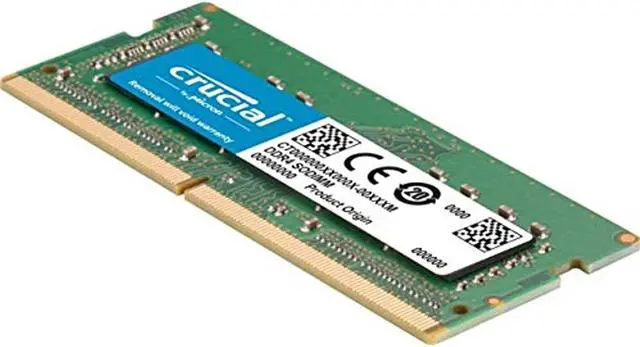 Alt view image 4 of 20 - Crucial 64GB (2 x 32GB) DDR4 2666 (PC4 21300) Unbuffered Memory for Apple Model CT2K32G4S266M
