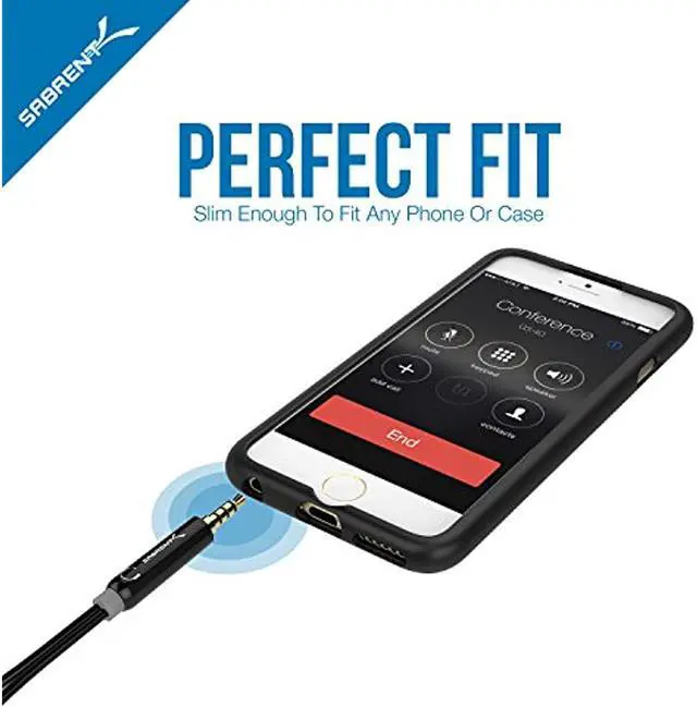 Alt view image 5 of 9 - Sabrent 3.5mm Headset Splitter Adapter Cable for headsets with Separate Headphone/Microphone Plugs (CB-AUHM)