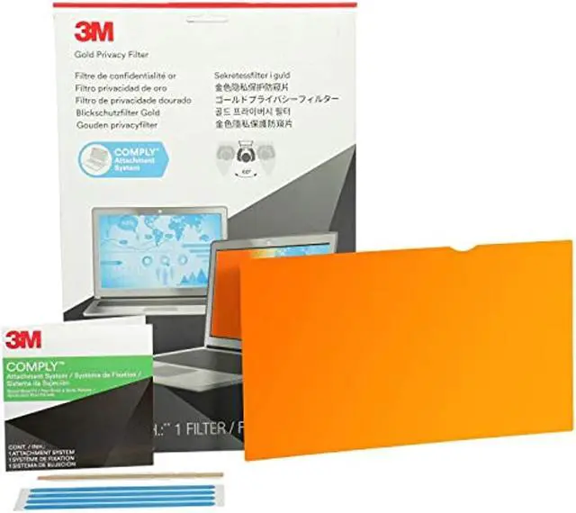 Alt view image 14 of 20 - 3M Frameless Gold Privacy Filter for 15.4" Widescreen Touch MacBook Pro 16:10