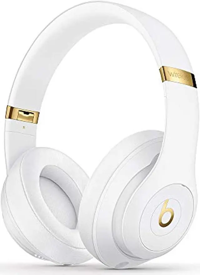Alt view image 5 of 20 - Beats Studio3 Wireless Noise Cancelling Over-Ear Headphones - Apple W1 Headphone Chip, Class 1 Bluetooth, 22 Hours of Listening Time, Built-in Microphone - White