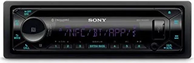 Alt view image 12 of 20 - Sony MEX-N5300BT CD Receiver w/ Bluetooth & USB/AUX Inputs
