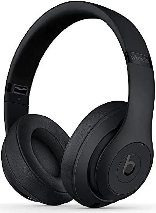 Alt view image 5 of 8 - Beats Studio3 Wireless Noise Cancelling Over-Ear Headphones - Matte Black