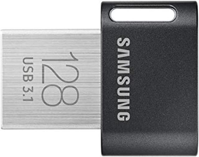 Samsung MUF-128AB/EU MAH 128GB USB Flash Drive r300MB/s Samsung Fit Plus Black/Silver w/o Cap USB Flash Drives - Newegg.com
