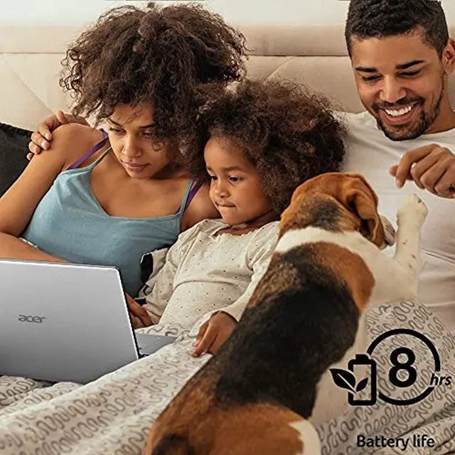 Alt view image 4 of 7 - Acer Aspire 5 A515-55-75NC, 15.6" Full HD IPS Display, 10th Gen Intel Core i7-1065G7, 8GB DDR4, 512GB NVMe SSD, WiFi 6, HD Webcam, Fingerprint Reader, Backlit Keyboard, Windows 10 Home
