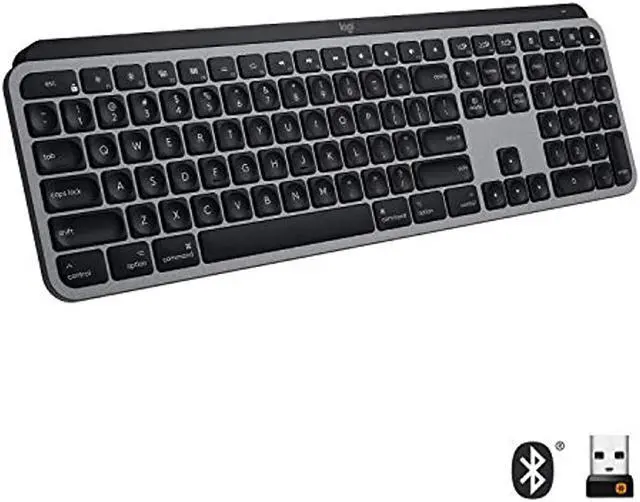 Alt view image 2 of 20 - Logitech MX Keys for Mac Keyboard 920009552