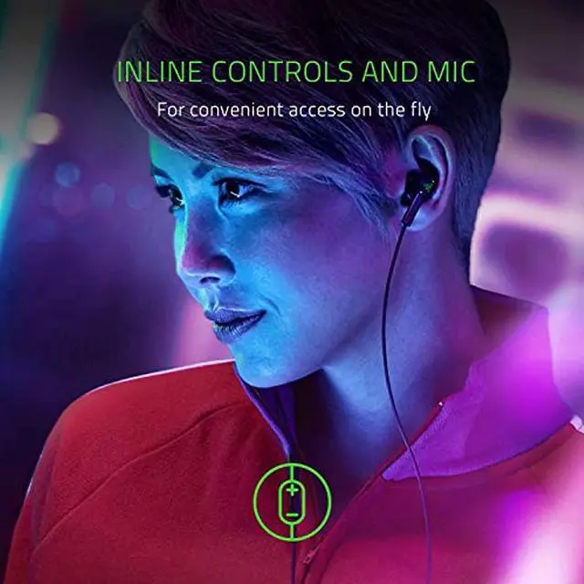 Alt view image 11 of 13 - Razer Hammerhead Duo Dual Driver In-Ears Gaming Headphones Black