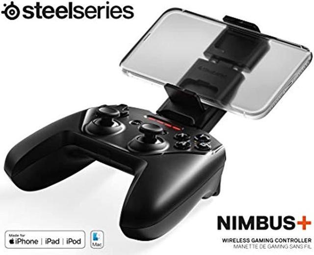 Alt view image 9 of 15 - SteelSeries Nimbus+ Controller for Apple Products with Included iPhone Mount