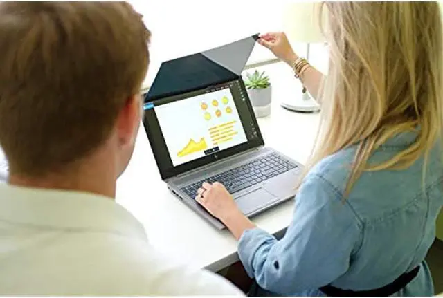 Alt view image 16 of 20 - 3M Frameless Gold Privacy Filter for 15.4" Widescreen Touch MacBook Pro 16:10