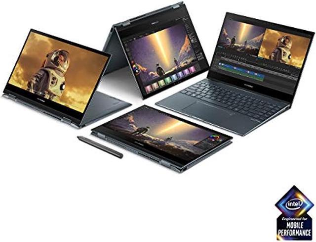 Alt view image 6 of 10 - ASUS ZenBook Flip Intel Core i5-1035G1 8GB Memory 512 GB PCIe SSD Intel UHD Graphics 13.3" Touch Screen 1920 x 1080 Convertible 2-in-1 Laptop Windows 10 Home 64-bit UX363JA-DB51T