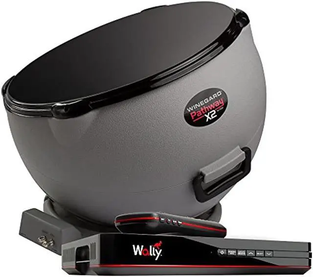 Alt view image 10 of 16 - Winegard PA6002R Pathway X2 Automatic Portable Satellite TV Antenna with DISH ViP 211z Receiver