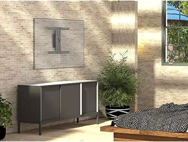 Alt view image 13 of 14 - Monoprice TV Wall Mount Bracket - 360 Degree, Fixed, For TVs 37in to 70in,  Max Weight 110lbs, VESA Patterns Up to 600x400  Rotating