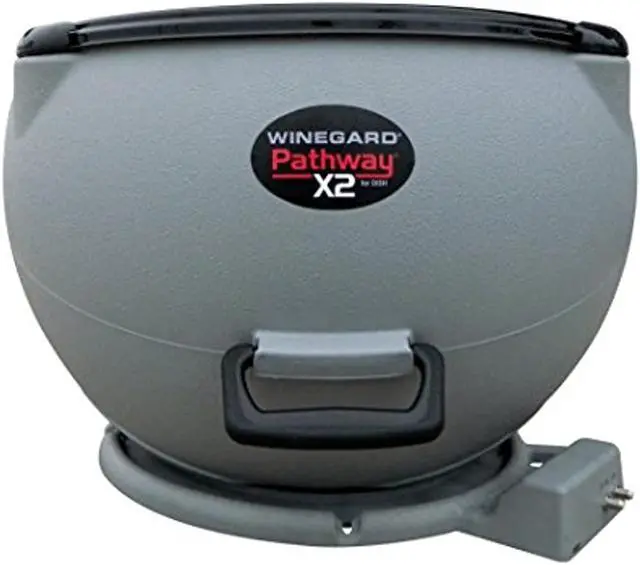 Alt view image 13 of 16 - Winegard PA6002R Pathway X2 Automatic Portable Satellite TV Antenna with DISH ViP 211z Receiver