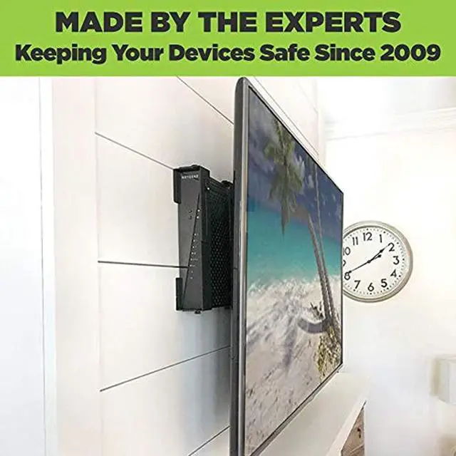 Alt view image 14 of 16 - HIDEit Uni-MW Mount — Patented Adjustable Medium-Wide A/V Equipment Mount. Made in the USA
