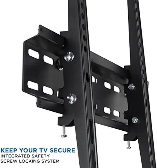 Alt view image 9 of 12 - Mount-lt! Tilting TV Mount | Fits 32"-50" TVs | Low Profile