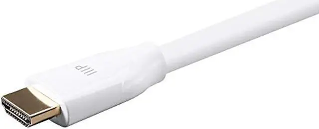 Alt view image 6 of 10 - Monoprice HDMI Cable - 3 Feet - White | Certified Premium, High Speed, 4k@60Hz, HDR, 18Gbps, 28AWG, YUV 4:4:4, Compatible with UHD TV and More