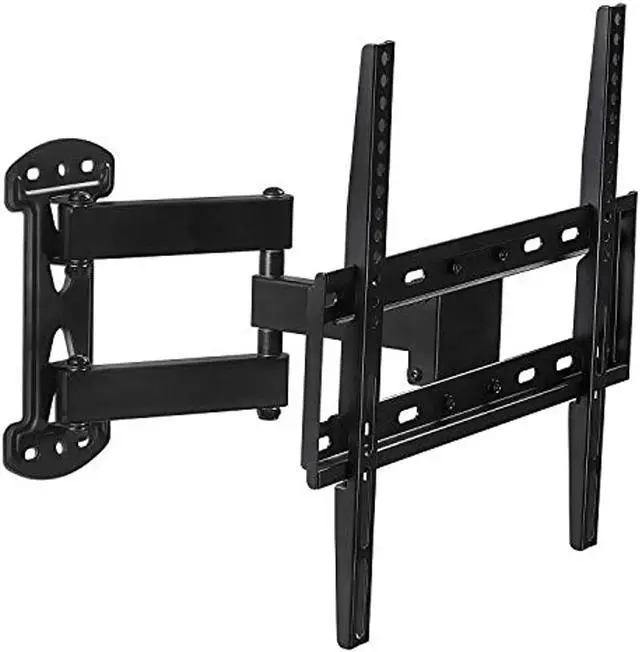 Alt view image 8 of 14 - Mount-It! Swivel TV Wall Mount Corner Bracket | Fits 32" -50" TVs