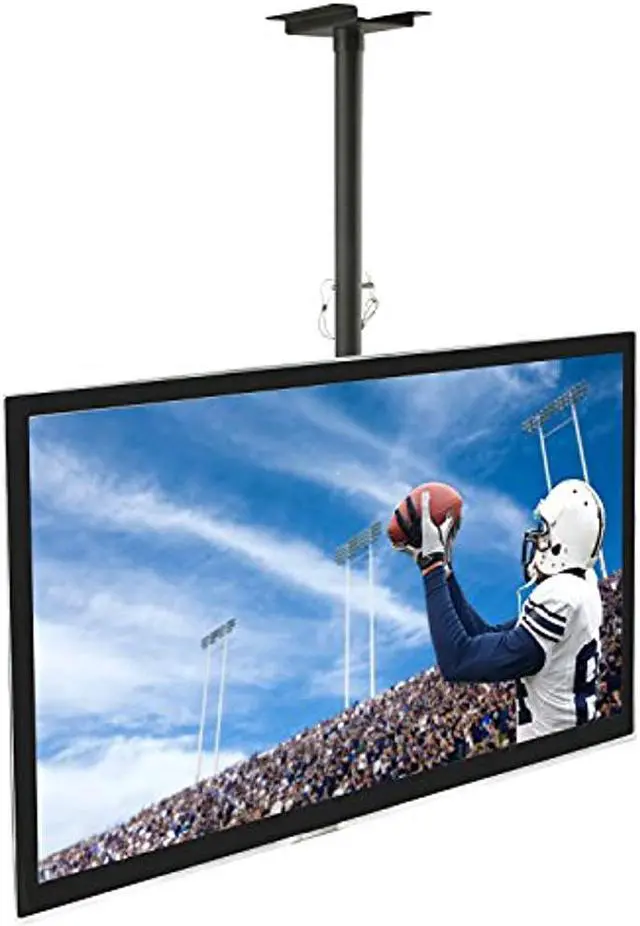 Alt view image 4 of 9 - Mount-It! Ceiling TV Mount | Fits 32"-70" TVs | Full-Motion