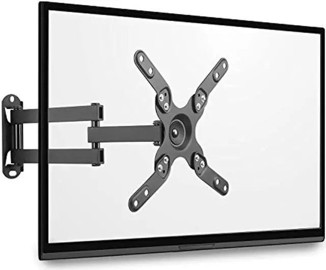 Alt view image 2 of 7 - Mount-It! Swivel Monitor Wall Mount | Fits 19"-43" Screens