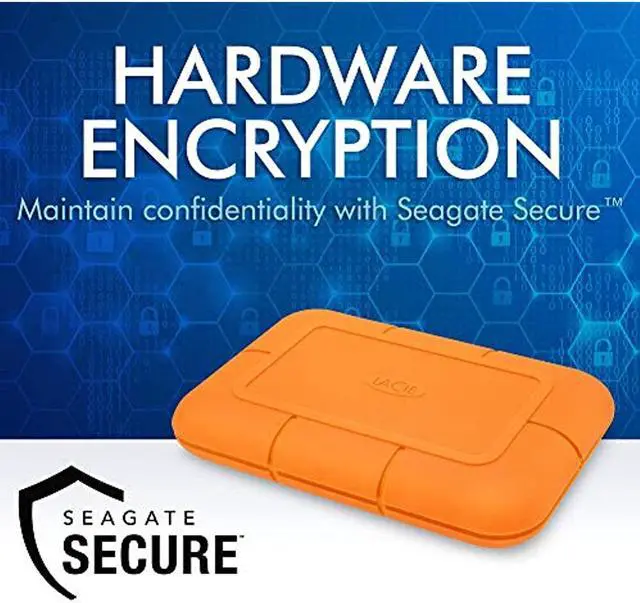 Alt view image 11 of 20 - LaCie Rugged SSD 500GB USB 3.1 Gen 2, Type-C Professional NVMe SSD