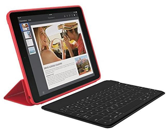 Alt view image 5 of 20 - Logitech Keys to Go Port Portable Keyboard for Apple iPad Air 2 Black 920-006701