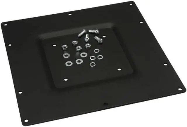 Alt view image 2 of 3 - GlobalTone VESA Adapter Plate for TV/Monitor Wall Mounts up to VESA 200x200mm Black