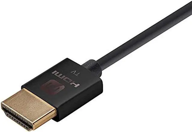 Alt view image 10 of 19 - Monoprice HDMI High Speed Active Cable - 10 Feet - Black, 4K@60Hz, HDR, 18Gbps, 36AWG, YUV 4:4:4 - Ultra Slim Active Series